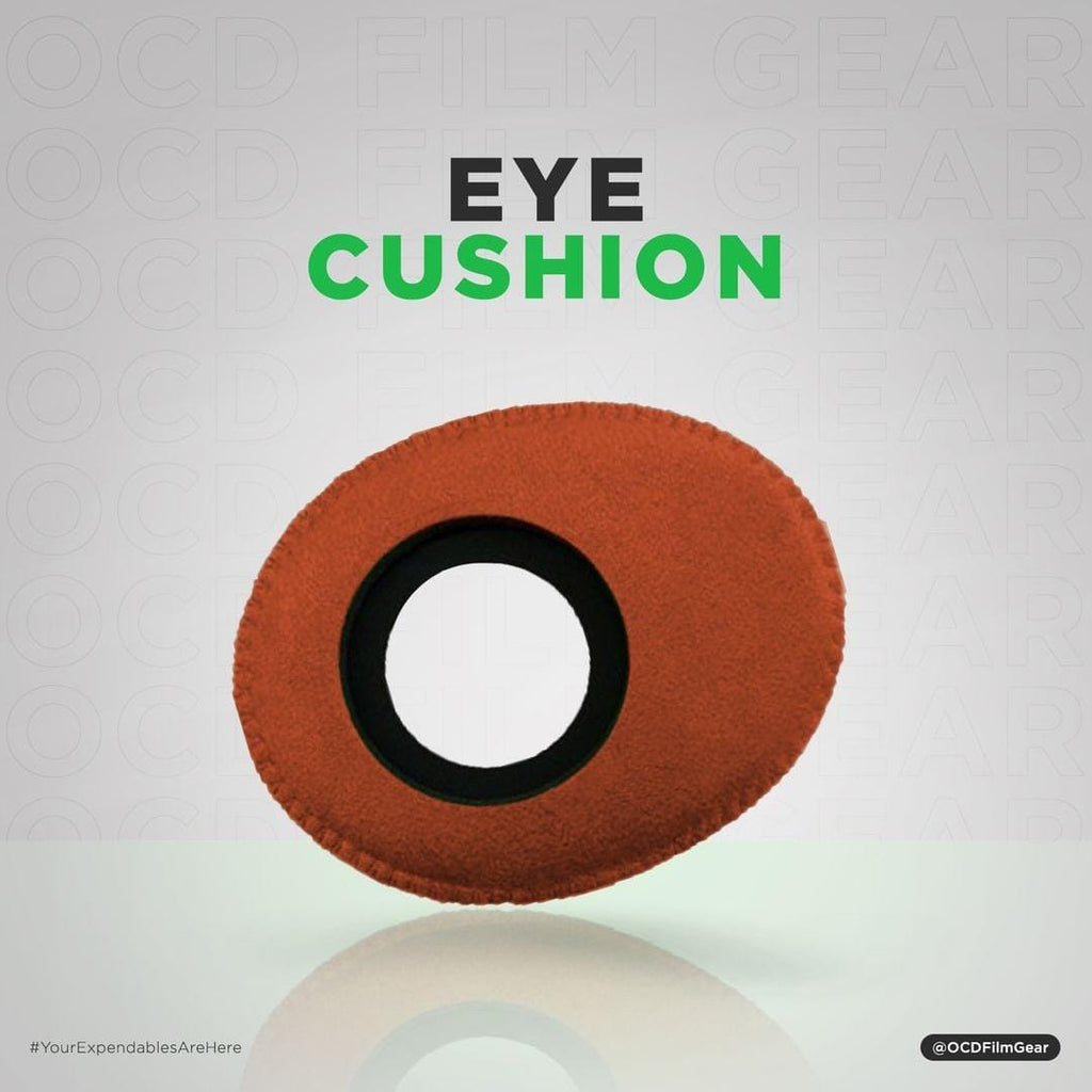 Oval microfber eyecushion