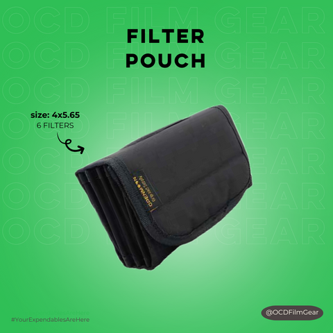 6-solt deluxe padded filter pouch